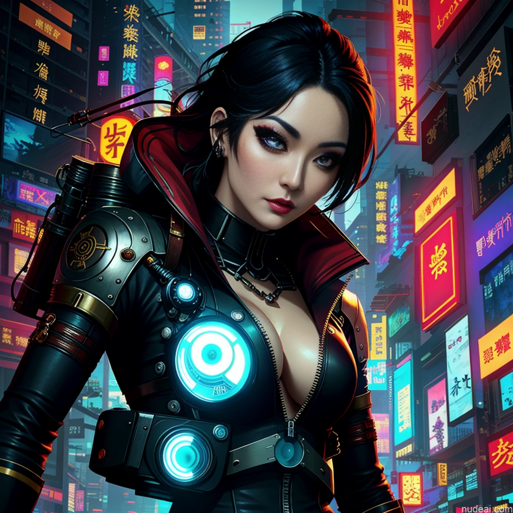 related ai porn images free for Asian Cyberpunk Steampunk