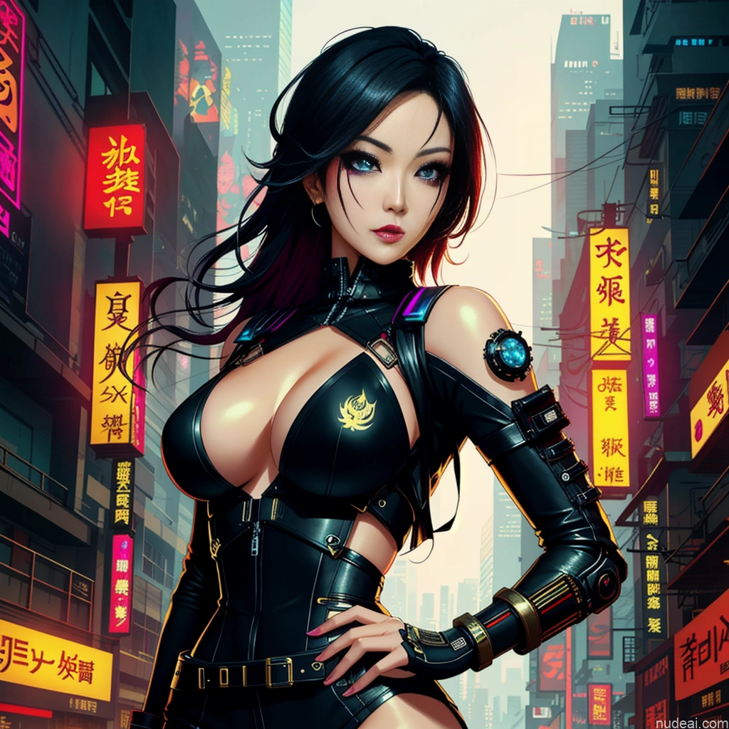 related ai porn images free for Asian Cyberpunk Steampunk