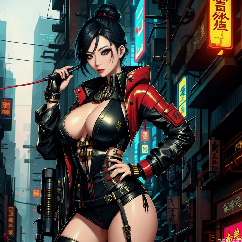 related ai porn images free for Asian Cyberpunk Steampunk