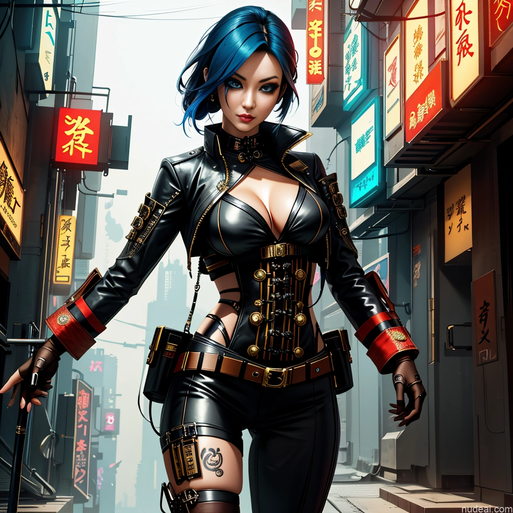 related ai porn images free for Asian Cyberpunk Steampunk