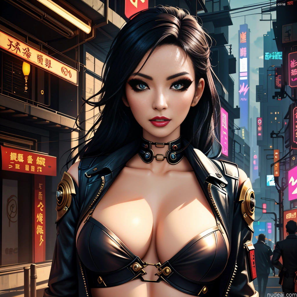 related ai porn images free for Asian Cyberpunk Steampunk