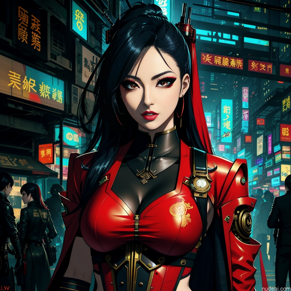 related ai porn images free for Asian Cyberpunk Steampunk Several