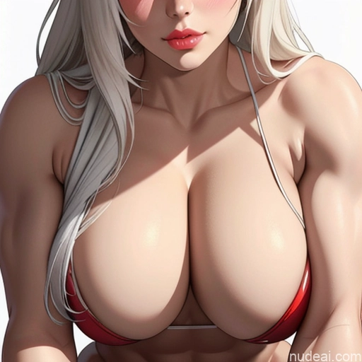 related ai porn images free for Scandinavian Woman Bodybuilder Huge Boobs Big Hips Big Ass Pubic Hair 18 Pouting Lips White Hair Nude Detailed On Back Spreading Legs