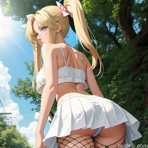 ai nude image of pics of Sorority One Skinny Small Tits Small Ass 18 Blonde Pigtails White Soft Anime 90s Bows Long Skirt Fishnet Pantyhose Pov Panties