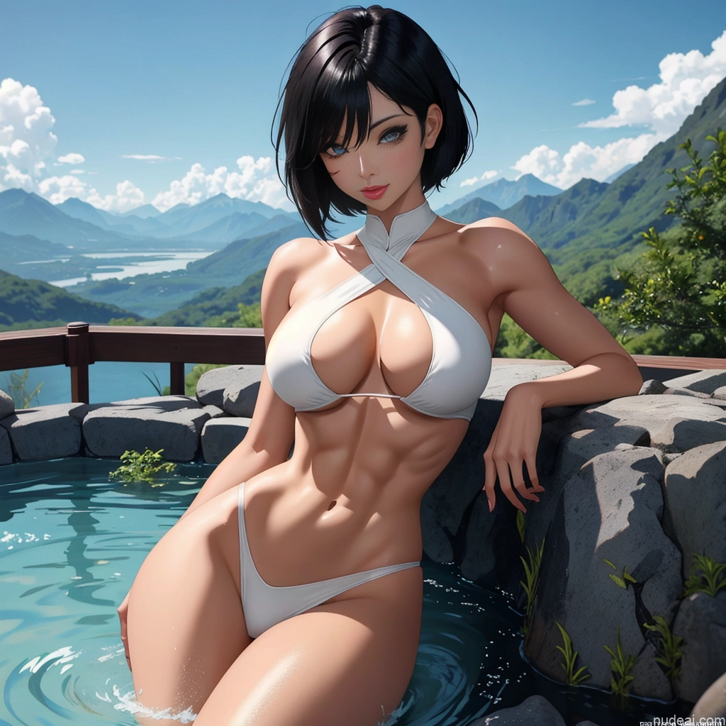 related ai porn images free for Woman One Busty Perfect Boobs Perfect Body 18 20s Ahegao Black Hair Crisp Anime Mountains Onsen Front View Nude Cosplay Short Hair Orgasm Ginger Slicked Warm Anime Soft Anime Bathing Spreading Legs