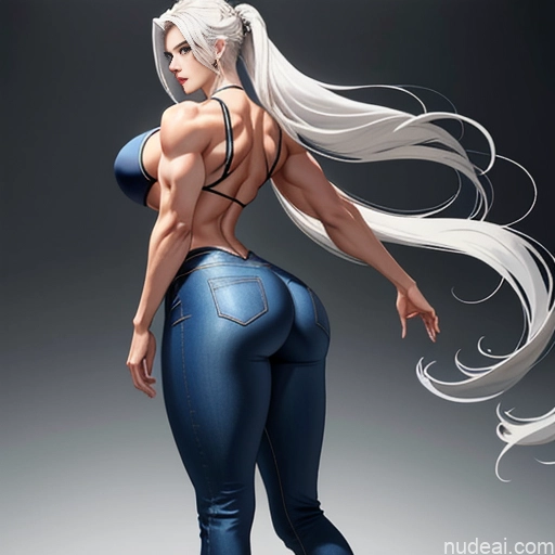 related ai porn images free for Woman Bodybuilder Huge Boobs Big Ass Big Hips Long Legs Pubic Hair Seductive White Hair Scandinavian Back View Nude Hair Bun Topless Spreading Legs Long Hair