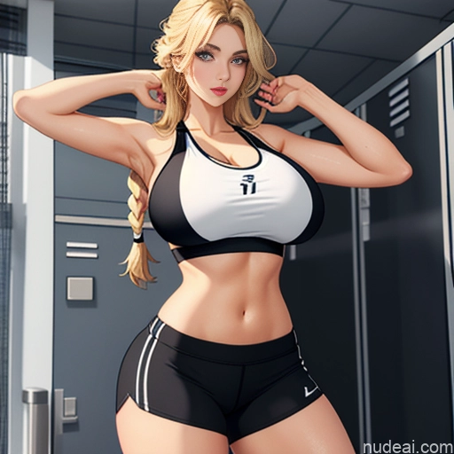 related ai porn images free for Woman One Huge Boobs Perfect Boobs Beautiful Thick Tall 20s 18 Blonde Braided Athlete Skin Detail (beta) Gym Locker Room Sports Bra Yoga Pants