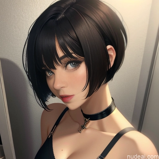 related ai porn images free for Sorority Skinny Small Tits Small Ass Short Short Hair Brunette Pixie White Bathroom Choker Fishnet Devil