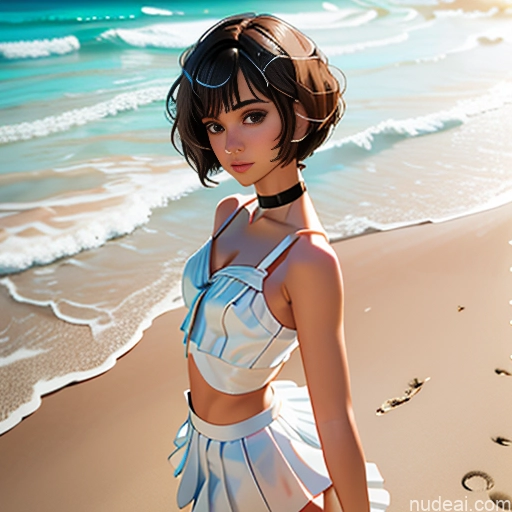 ai nude image of pics of One Sorority Skinny Small Tits Small Ass Short Short Hair Brunette Pixie Messy White Soft Anime Beach Choker Better Swimwear Beach Tutu Angel