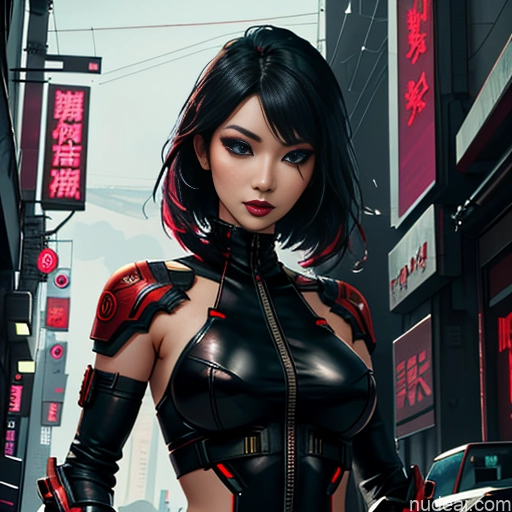 Asian Skin Detail (beta) Cyberpunk Military Dark_Fantasy_Style