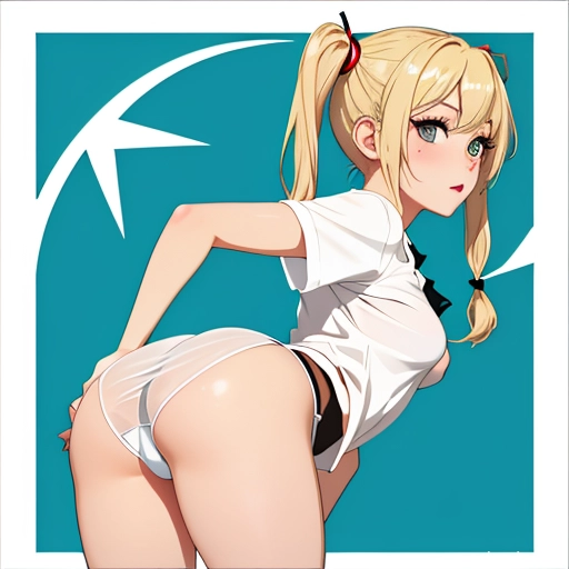 related ai porn images free for One Sorority Skinny Small Tits Small Ass Short Blonde Pigtails White Soft Anime Shirt Fishnet Underwear Devil