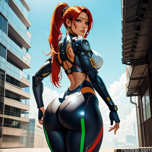 Cyborg Big Hips Big Ass Yoga Mech Suit