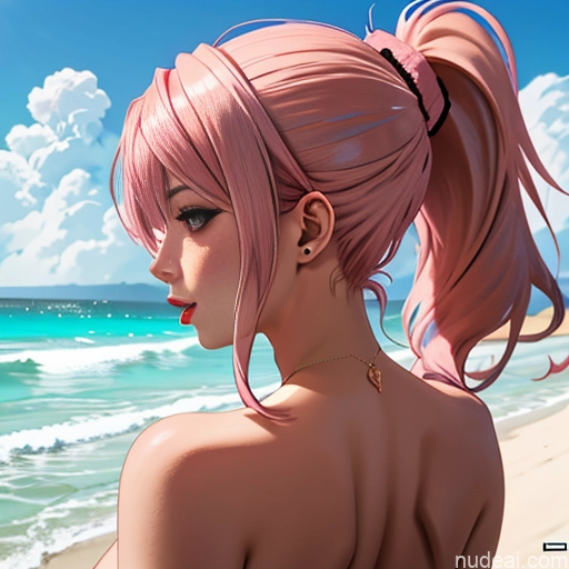 related ai porn images free for Milf Busty Pink Hair Russian One Asian Ahegao 20s Crisp Anime Beach Nude Back View Ponytail On Back Cumshot