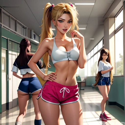 related ai porn images free for Asian Sorority Two 18 Sexy Face Blonde Brunette Pigtails Straight School Hallway Dolphin Shorts Scissors Pose On Back Cumshot Crisp Anime Skin Detail (beta) Anime Detailed