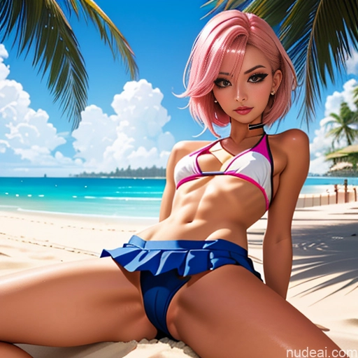 related ai porn images free for Small Tits Small Ass Skinny Pink Hair Skin Detail (beta) Micro Skirt Spreading Legs Beach Volleyball