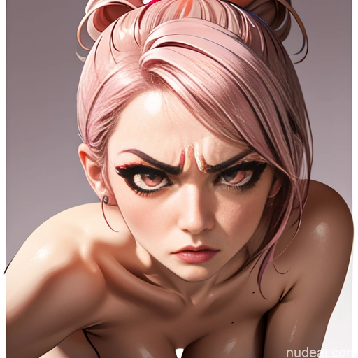 ai nude image of pics of Small Tits Small Ass Pink Hair Skin Detail (beta) Spreading Legs Detailed Short Angry