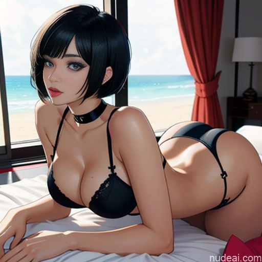 related ai porn images free for Woman One Soft Anime Bedroom Beach 18 Black Hair Small Ass Short Hair Perfect Boobs Japanese Side View Goth Devil Maske's Balls Deep Deepthroat