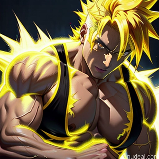 related ai porn images free for Super Saiyan Super Saiyan 4 Neon Lights Clothes: Red Neon Lights Clothes: Yellow Woman Bodybuilder Busty Front View