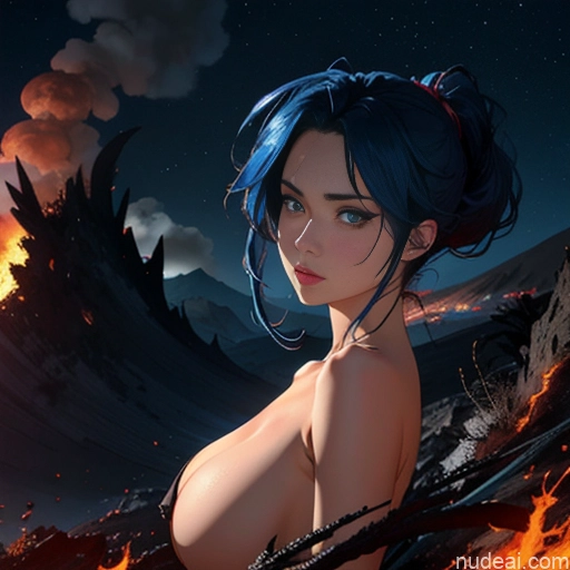 related ai porn images free for Woman Two Busty Huge Boobs Perfect Boobs 18 Sad Blue Hair Messy Japanese Soft Anime Hell Gaming Nude Angel Partially Nude Topless Bright Lighting Front View Side View