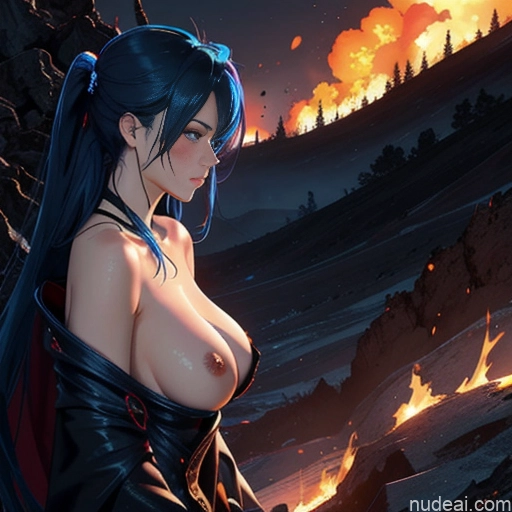 related ai porn images free for Woman Two Busty Huge Boobs Perfect Boobs 18 Sad Blue Hair Messy Japanese Soft Anime Hell Gaming Nude Angel Partially Nude Topless Bright Lighting Front View Side View