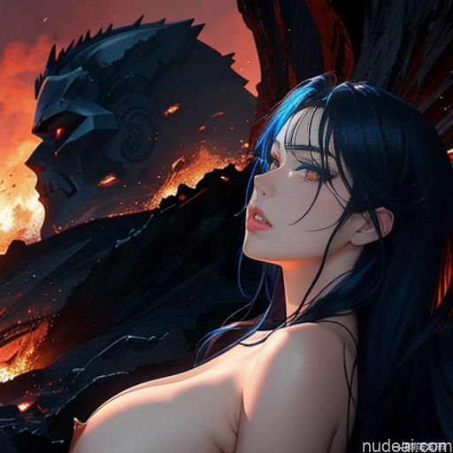 related ai porn images free for Woman Two Busty Huge Boobs Perfect Boobs 18 Sad Blue Hair Messy Japanese Soft Anime Hell Gaming Nude Angel Partially Nude Topless Bright Lighting Front View Side View Small Tits