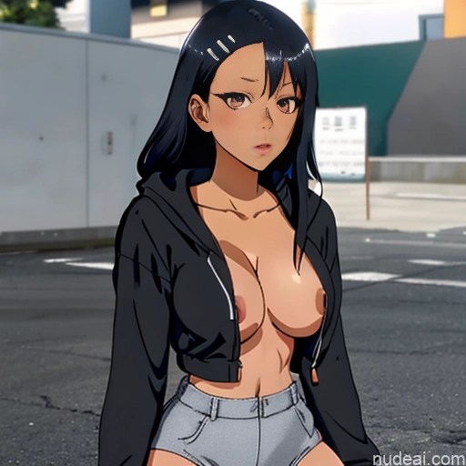 related ai porn images free for Nagatoro Hayase, Hair Ornament, Brown Eyes, Hairclip ,dark Skin, Black Hair Cropped Hoodie Underboob Huge Boobs Big Ass Spreading Legs Partially Nude