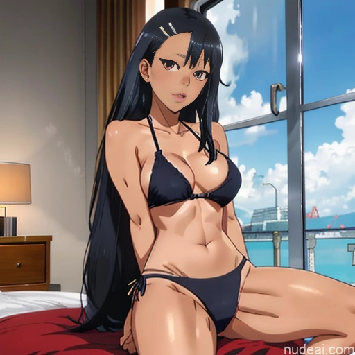 related ai porn images free for Nagatoro Hayase, Hair Ornament, Brown Eyes, Hairclip ,dark Skin, Black Hair Huge Boobs Big Ass Spreading Legs Bikini Topless