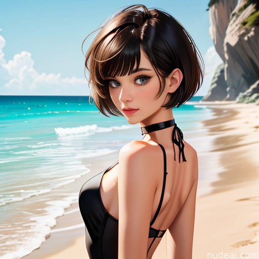 related ai porn images free for One 18 White Sorority Skinny Small Tits Small Ass Short Hair Brunette Pixie Choker Summer Dress Code Pose 不小心摔倒 Fallen_down