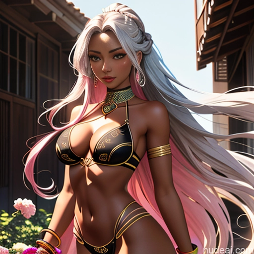 related ai porn images free for Dark Skin 18 Ahegao Pink Hair African Shirt Wine Busty Tall Long Hair Thick Perfect Boobs Soft Anime Party Partially Nude Detailed