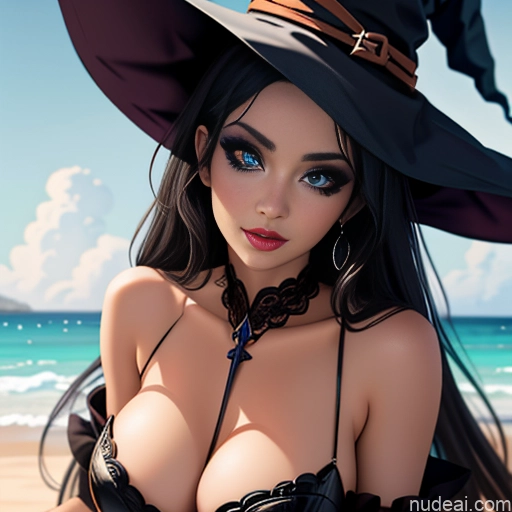 ai nude image of pics of Pose 不小心摔倒 Fallen_down Witch