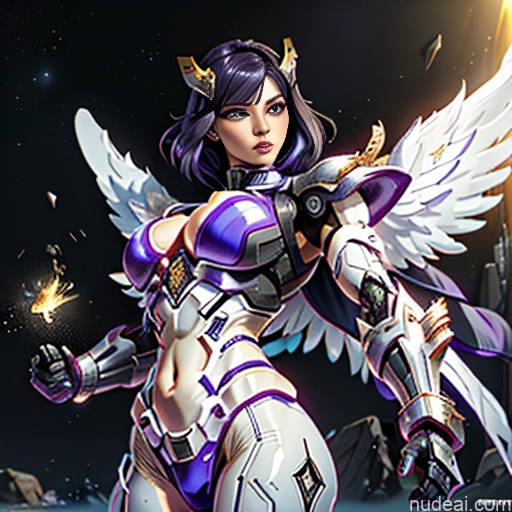 related ai porn images free for Cyborg Woman Bobcut Asian Latina Front View Black Hair Purple Hair Mech Suit Sci-fi Armor Bodybuilder Busty Space Suit Abs SuperMecha: A-Mecha Musume A素体机娘 Battlefield Angel Has Wings Neon Lights Clothes: Purple