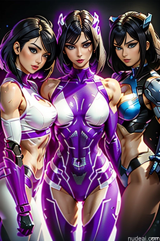 related ai porn images free for Cyborg Woman Bobcut Asian Latina Front View Black Hair Purple Hair Mech Suit Sci-fi Armor Busty Space Suit Abs SuperMecha: A-Mecha Musume A素体机娘 Angel Has Wings Neon Lights Clothes: Purple Muscular Bodybuilder Several