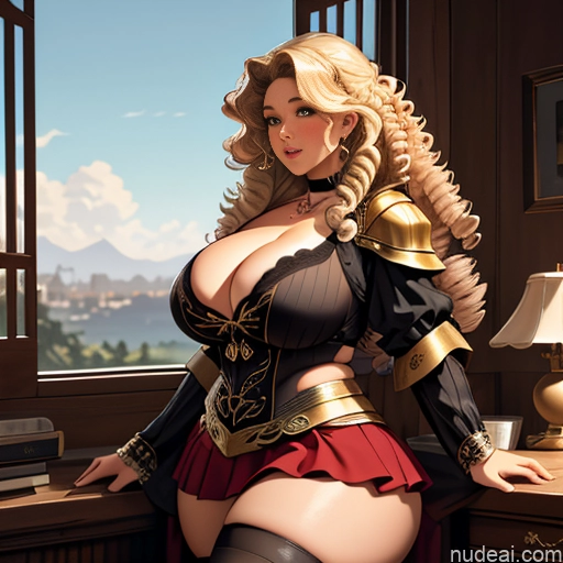 related ai porn images free for One Big Ass Chubby Big Hips Seductive Front View Choker Micro Skirt Cleavage Dark Lighting Spreading Legs Busty Beautiful Tall Fantasy Armor Thigh Socks Cyborg Bedroom Middle Eastern Blonde Curly Hair