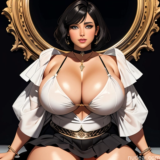 related ai porn images free for Cyborg One Busty Beautiful Big Ass Chubby Big Hips Tall Short Hair 18 Seductive Black Hair Middle Eastern Beach Front View Spreading Legs Choker Fantasy Armor Micro Skirt Cleavage Dark Lighting