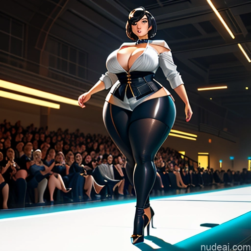 related ai porn images free for Cyborg One Busty Beautiful Big Ass Chubby Big Hips Perfect Body Long Legs 20s Seductive Short Hair Middle Eastern Club Bending Over Back View Choker Fantasy Armor Micro Skirt Stockings Cleavage Dark Lighting