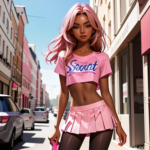 related ai porn images free for One 18 Dark Skin Sorority Skinny Small Tits Small Ass Pink Hair Shirt Mini Skirt Pantyhose