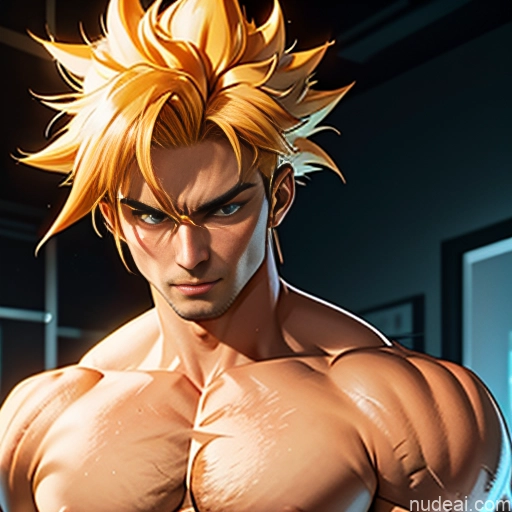 Bodybuilder Super Saiyan Super Saiyan 4 Cyborg Style Cyborg Android