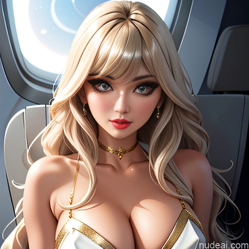 related ai porn images free for Diamond Jewelry Gold Jewelry Transparent Bangs Wavy Hair Flight Attendant