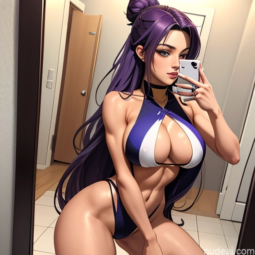 related ai porn images free for Woman One Perfect Boobs Big Ass Perfect Body Long Hair 18 Orgasm Purple Hair Hair Bun Japanese Mirror Selfie Bathroom Front View Spreading Legs Squatting One Piece Swimsuit