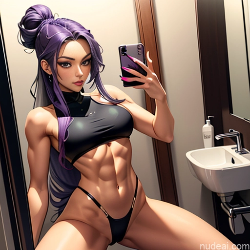 related ai porn images free for Woman One Perfect Boobs Big Ass Perfect Body Long Hair 18 Orgasm Purple Hair Hair Bun Japanese Mirror Selfie Bathroom Front View Spreading Legs Squatting One Piece Swimsuit