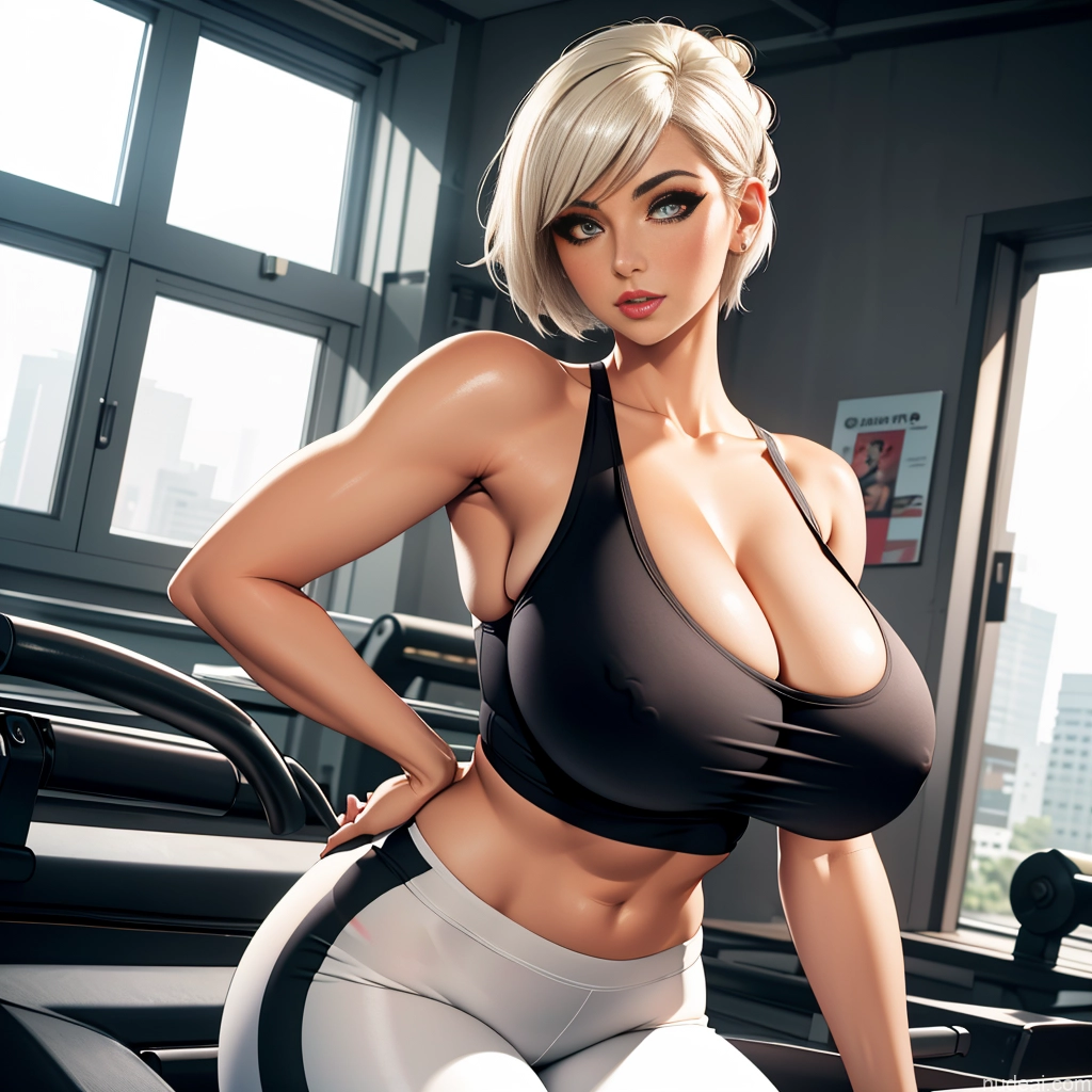 related ai porn images free for Woman Milf One Huge Boobs Perfect Boobs Beautiful Thick Short Hair Huge Sagging Breasts 50s Seductive Blonde White Hair Soft + Warm Skin Detail (beta) Gym Yoga Pants Tank Top Pokies Yoga Slicked Hair Bun