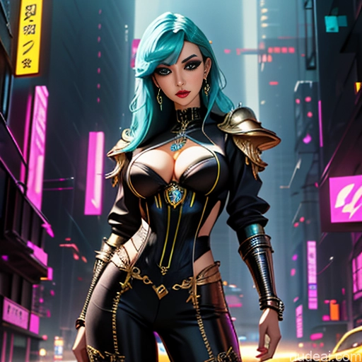 Detailed Bright Lighting Diamond Jewelry Cleavage Superhero Steampunk Sci-fi Armor Race Driver Fantasy Armor Cyberpunk Graphics Cyberpunk Crisp Anime Skinny