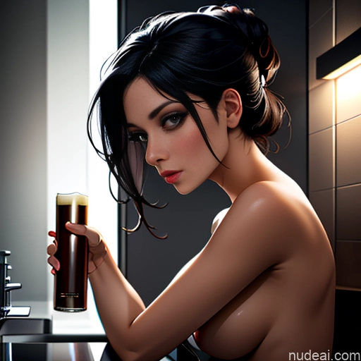 related ai porn images free for 20s 30s Detailed Dark Lighting Beer Partially Nude Nude Plank Blowjob Back View Front View Side View Close-up View Bathroom Dark Fantasy Orgasm Black Hair Messy