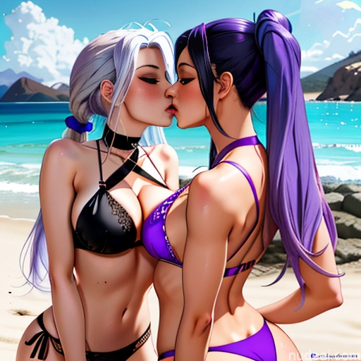 ai nude image of pics of Woman Two Huge Boobs Big Ass Black Hair Straight Korean Kisses On Back Stockings Blonde Panties Athlete Beautiful Russian Fairer Skin 18 White Hair Purple Hair Blue Hair Pigtails Pink Hair Beach Mountains