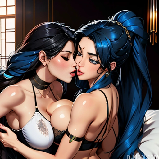 related ai porn images free for Woman Two Straight Korean Kisses On Back Stockings Panties Beautiful Blue Hair Sports Bra Ponytail Huge Boobs Big Ass Long Hair Fairer Skin Brunette Black Hair Ginger Dark Skin Bedroom Church Orgasm