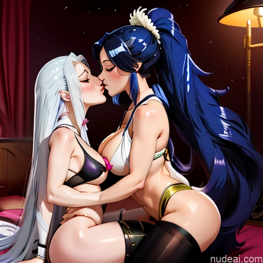 related ai porn images free for Woman Two Huge Boobs Big Ass 20s Black Hair Blue Hair Long Hair Pigtails Korean Bedroom Kisses Yoga Pants Reverse Bunny Suit White Hair Green Hair Purple Hair Bangs Slicked Messy Sports Bra Stockings Panties