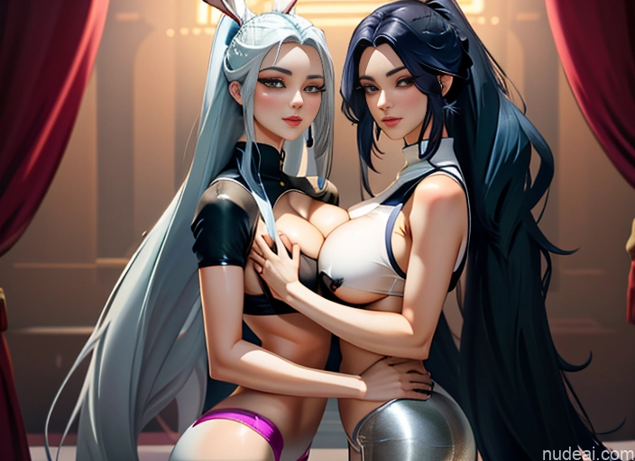 related ai porn images free for Woman Two Huge Boobs Big Ass 20s Black Hair Blue Hair Long Hair Pigtails Korean Bedroom Yoga Pants Reverse Bunny Suit White Hair Green Hair Purple Hair Bangs Slicked Messy Sports Bra Stockings Panties