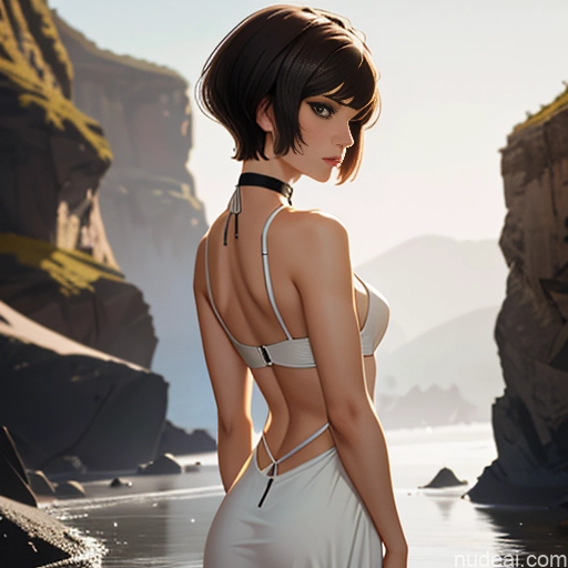 related ai porn images free for One Skinny Anime Small Tits Big Ass Short Short Hair 18 Brunette Pixie White Choker Dress Alternative