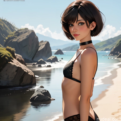 related ai porn images free for One Skinny Anime Small Tits Big Ass Short Short Hair 18 Brunette Pixie White Choker Dress Undressing Another