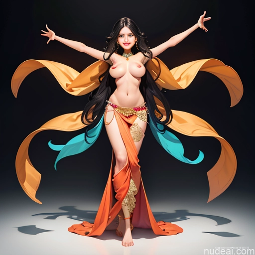 related ai porn images free for Woman One Busty Perfect Boobs Perfect Body Happy Black Hair Long Hair Indian Front View Sari Salwar Jewelry Long Legs Partially Nude Topless T-pose